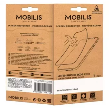 Ekrana aizsargs Mobilis EDA52 0.33 mm biezums