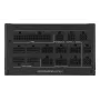 Barošanas bloks ASUS Pro WS 3000 W ATX 3.1 80 PLUS Platinum pilnībā modulārs, 20+4 pin, 4×16-pin PCIe, 12×SATA, melns