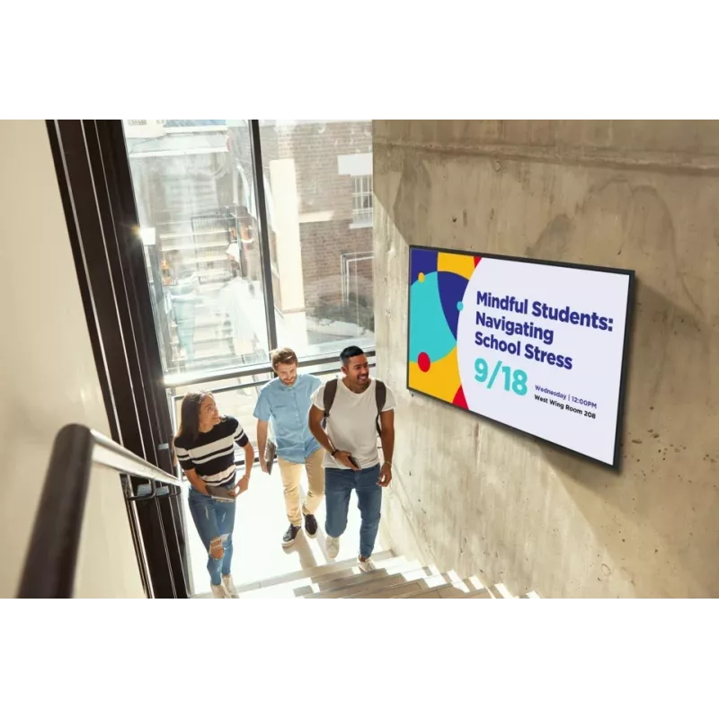 Profesionāls 98 collu 4K komerciālais displejs VIEWSONIC CDE9831-1C, 3840x2160, 500 cd/m², Android 14, 24/7