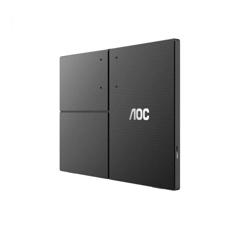 AOC 16T3EA pārnēsājams monitors/TV Melns 39.6 cm (15.6 collu) 1920 x 1080 pikseļi