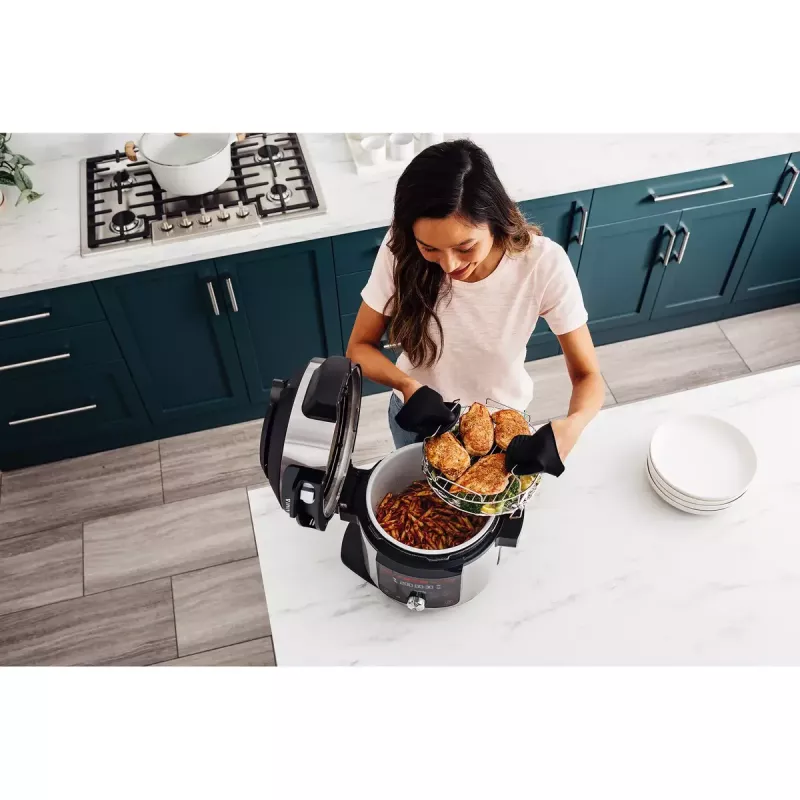 Ninja OL650EU daudzfunkcionālais katls 7,5 L 1760 W Melns, Nerūsējošais tērauds