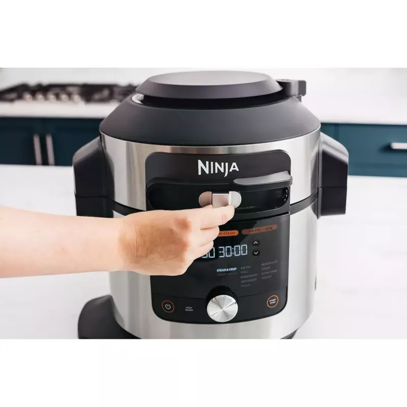 Ninja OL650EU daudzfunkcionālais katls 7,5 L 1760 W Melns, Nerūsējošais tērauds