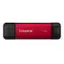 Ārējais SSD Kingston 1TB Dual USB-A/USB-C — USB 3.2 Gen 2, lasīšana 1050 MB/s, rakstīšana 950 MB/s, Melns/Sarkans