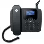 Motorola FW410L 4G galda tālrunis, melnā krāsā