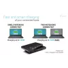 KVM Docking Station i-tec 2 resursdatoriem HDMI, USB-C resursdatora interfeiss, PD 2×100W, 4K@60Hz, 2×USB-A