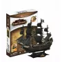 3D Puzle CubicFun Pirātu kuģis 'Queen Anne's Revenge' Modelis T4005H, Kartona Salikšana