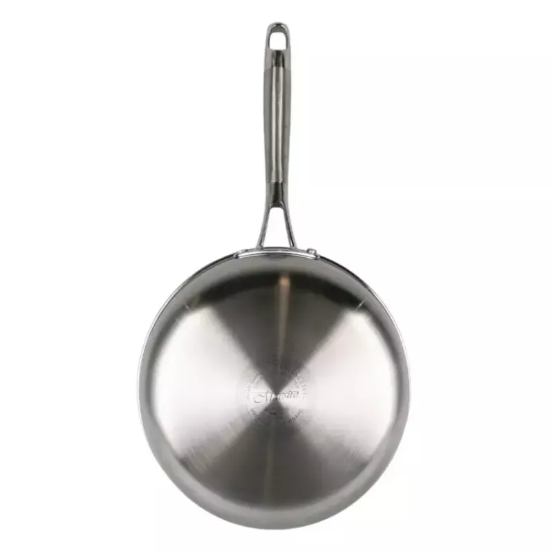 Universālā cepamā panna Maestro MR-1224-28 28 cm, trīsslāņu nerūsējošā tērauda korpuss, nepiedegošs pārklājums, indukcijai piemērota