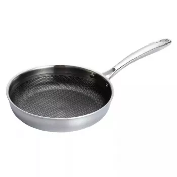 Universālā cepamā panna Maestro MR-1224-28 28 cm, trīsslāņu nerūsējošā tērauda korpuss, nepiedegošs pārklājums, indukcijai piemērota