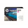 HP 843C 400 ml Magenta PageWide XL tintas kasetne (pigmenta tinte)