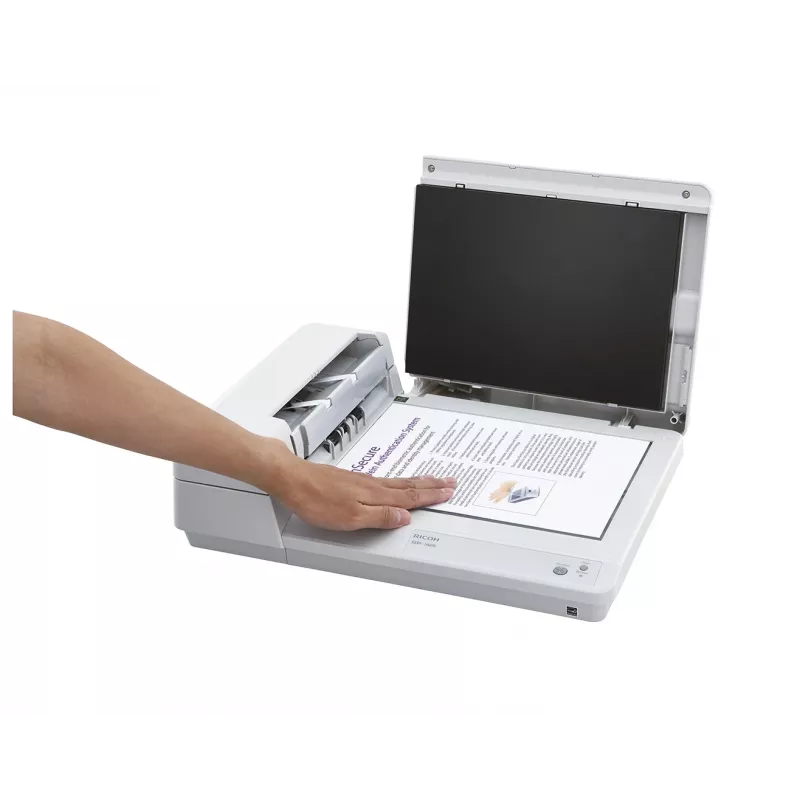 Ricoh SP-1425 Plakanvirsmas un ADF skeneris 600 x 600 DPI A4 Balts