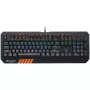 Mehāniskā spēļu tastatūra CANYON Hazard GK-6 RGB vadu melna US/RU izkārtojums