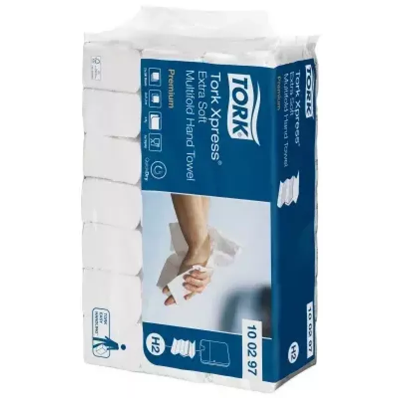 Papīra dvieļi Tork 100297 Balti