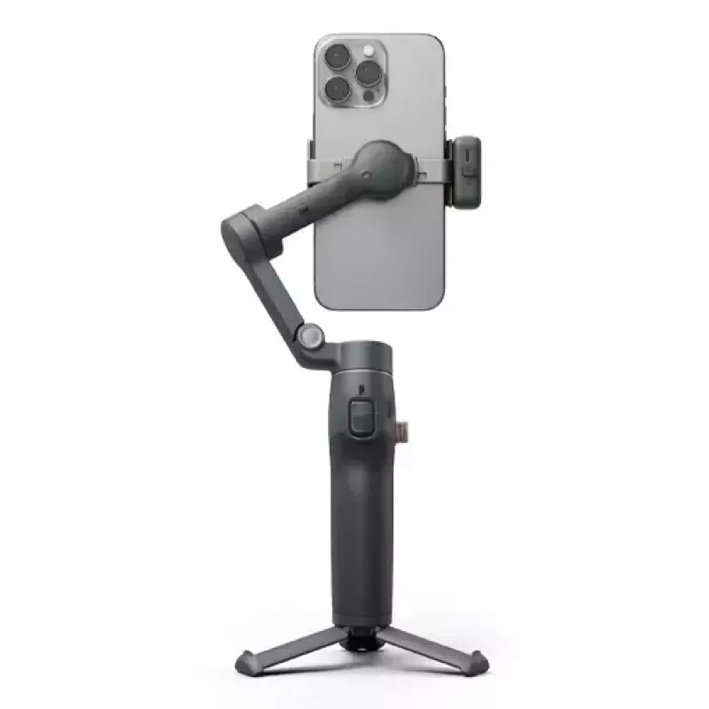Viedtālruņa stabilizators DJI Osmo Mobile 8 — Melns, maks. slodze 0,3 kg, 3350 mAh akumulators, 10 h darbība