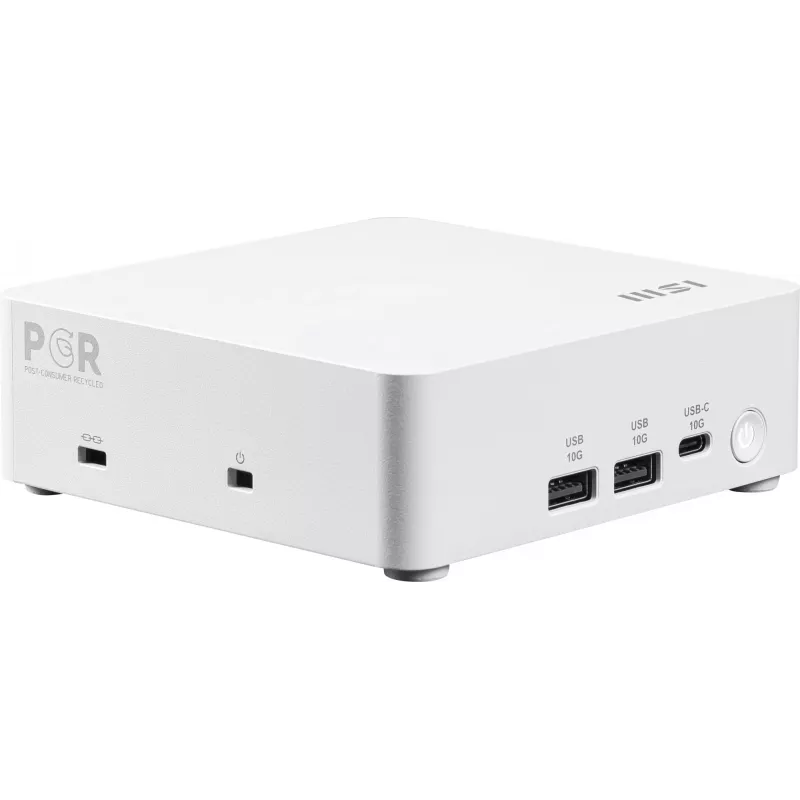 MSI Cubi NUC AI 1UMG-062EU galddators Intel Core Ultra 5 125H 16 GB DDR5-SDRAM 512 GB SSD Windows 11 Pro Mini PC Balts