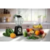 Galda blenderis Tefal BL4358 — 800 W, 1,25 L stikla trauks, ledus drupināšana, melns/brushed steel