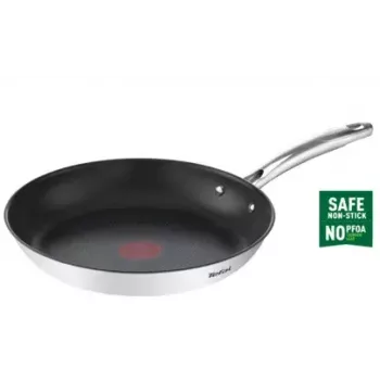 Universālā panna Tefal DUETTO+ G7320734 — 30 cm nerūsējošais tērauds, bez PFOA, melna