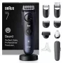 Braun BeardTrimmer 7 BT7540 bārdas trimmeris 0.5-20 mm akumulators melns zils
