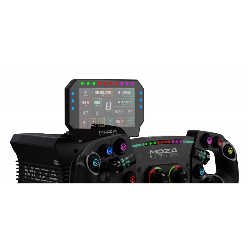 MOZA CM2 Racing Dash – vadu spēļu panelis sacīkšu simulācijām
