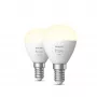 Philips Hue White Lustre E14 Bluetooth Zigbee 2 komplekts – viedās spuldzes