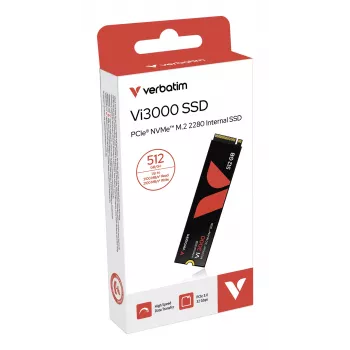 Verbatim Vi3000 PCIe NVMe M.2 SSD 512GB