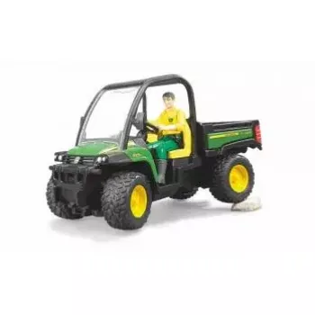 Rotaļu transportlīdzeklis BRUDER John Deere Gator XUV 855D ar šoferi