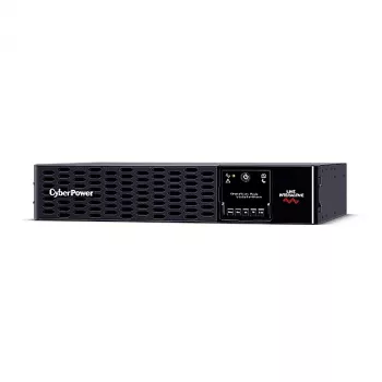 Nepārtrauktās barošanas avots CYBERPOWER PR1500ERT2U 1.5 kVA / 1500 W, Line-Interactive, Tīrs sinusoidāls vilnis, 10x C13 kontaktligzdas, 2U plaukts