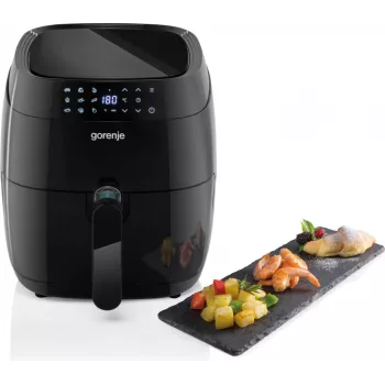 Gaisa fritieris Gorenje AF1409DB — 3,2 L, 1400 W, LED displejs, melns