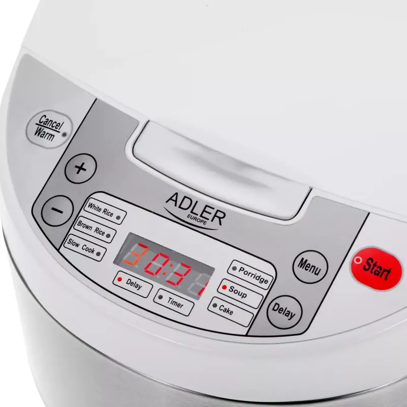 Multivārāmā katliņa Adler AD 6420 — 700 W, 3.25 L, 6 programmas, LED displejs