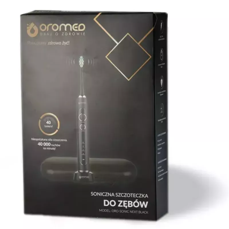 Zobu birste ORO-MED Oro-Sonic Next Black