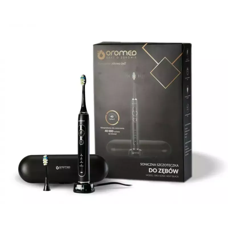 Zobu birste ORO-MED Oro-Sonic Next Black