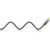 Audio kabelis WENTRONIC Goobay 65292 — 2×RCA vīriešu uz 2×RCA vīriešu, 1 m, varš, apzeltīts, magnētiski ekranēts