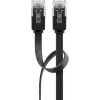 Tīkla kabelis Goobay 95384 RJ-45 Cat6 2 m Melns