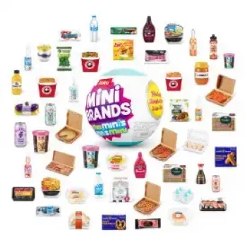 Zuru Mini Brands Fill The Fridge Series 1 — kapsula ar miniatūriem pārtikas produktiem