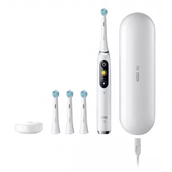 Elektriskā zobu birste Oral‑B iO Series 9 Luxe Edition — White Alabaster