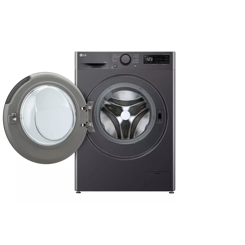 Veļas žāvētājs LG V5WD95SLIMB priekšējā ielāde brīvi stāvošs 5 kg 1200 RPM Melns