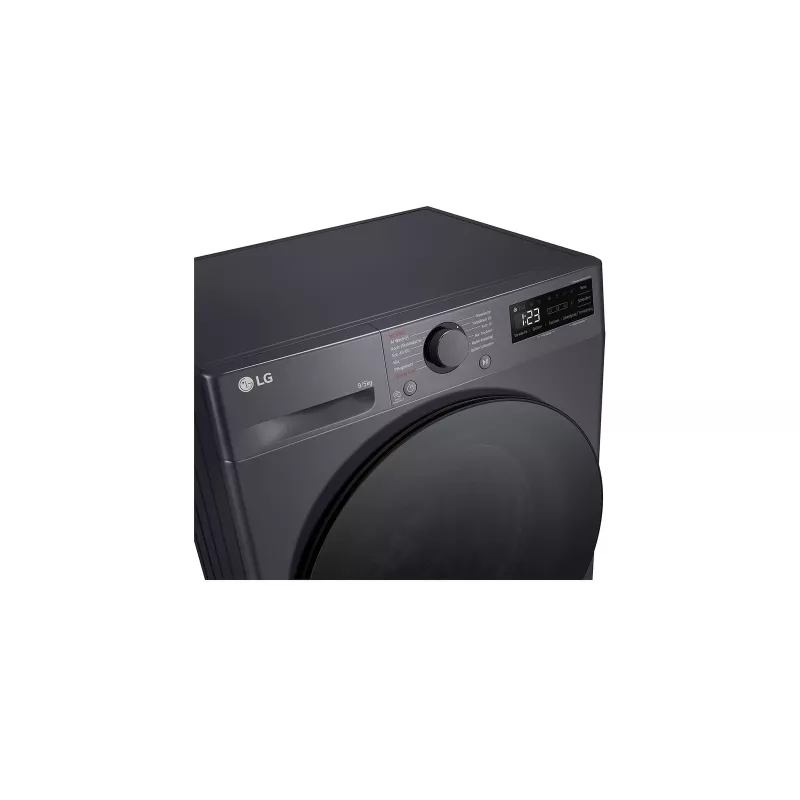 Veļas žāvētājs LG V5WD95SLIMB priekšējā ielāde brīvi stāvošs 5 kg 1200 RPM Melns