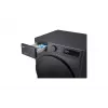 Veļas žāvētājs LG V5WD95SLIMB priekšējā ielāde brīvi stāvošs 5 kg 1200 RPM Melns