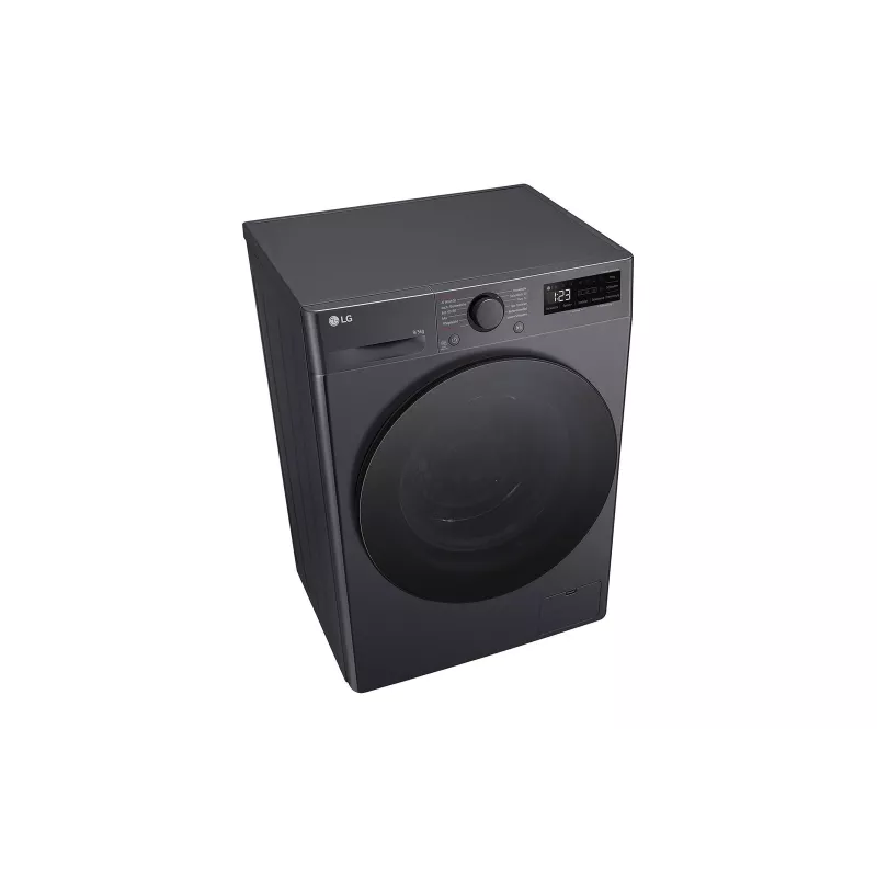 Veļas žāvētājs LG V5WD95SLIMB priekšējā ielāde brīvi stāvošs 5 kg 1200 RPM Melns