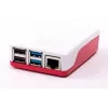 Raspberry Pi RB-CaseP4+06W oficiālais korpuss Raspberry Pi 4B, ABS plastmasa, sarkans/balts
