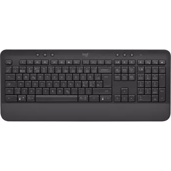 Logitech SIGNATURE K650 pilna izmēra bezvadu tastatūra ar plaukstu balstu