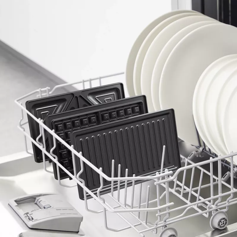 Tefal SW383D10 sviestmaižu gatavotājs 700 W Melns, Nerūsējošais tērauds