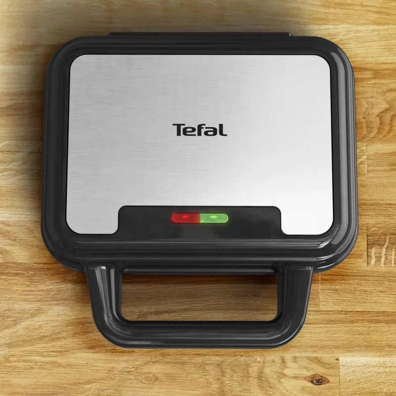 Tefal SW383D10 sviestmaižu gatavotājs 700 W Melns, Nerūsējošais tērauds