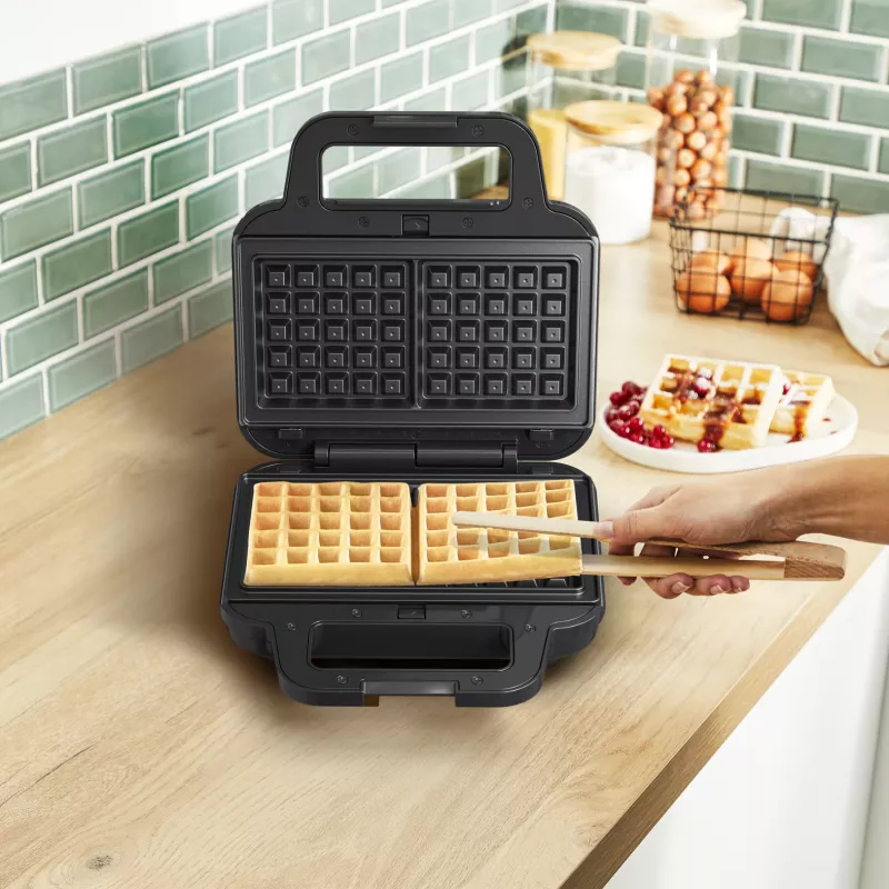 Tefal SW383D10 sviestmaižu gatavotājs 700 W Melns, Nerūsējošais tērauds