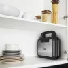 Tefal SW383D10 sviestmaižu gatavotājs 700 W Melns, Nerūsējošais tērauds