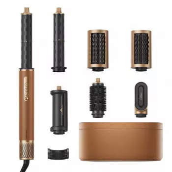 Dreame AirStyle Pro matu žāvēšanas un veidošanas komplekts Warm Black, Rose Gold 1300 W 2.8 m