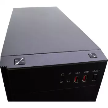 Korpus Inter-Tech B-42 Midi Tower Melns