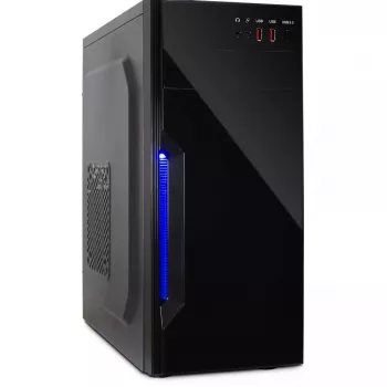 Korpus Inter-Tech B-42 Midi Tower Melns