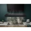 Oglekļa filtrs Electrolux MCFE06ST tvaika nosūcējiem, taisnstūrveida 235×235×27 mm, melns
