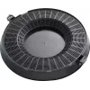 Oglekļa filtrs Electrolux MCFE06ST tvaika nosūcējiem, taisnstūrveida 235×235×27 mm, melns