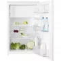 Iebūvējamais ledusskapis Electrolux LFB2AE88S1 — 278 L, augšējais saldētājs, 109 L dzesētājs, balts, atveramas durvis, 56 cm platums